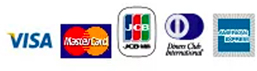 VISA MasterCard JCB DinersClub AmericanExpress
